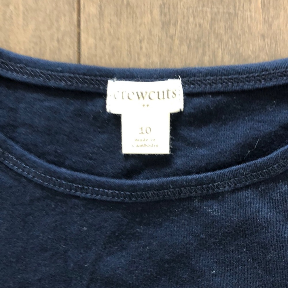 NWOT J. Crew Crewcuts sequins long sleeve tee - Picture 3 of 3